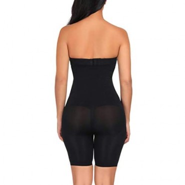 DANALA Women Thigh Slimmer Shapewear Seamless High Waist Tummy Control Shaper Panties Shorts Bodysuits