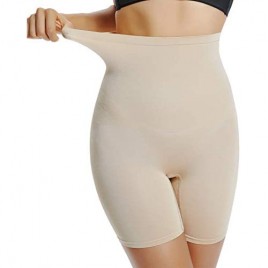 Joyshaper High Waisted Body Shaper Shorts Shapewear for Women Tummy Control Panties Plus Size Under Dress Shorts