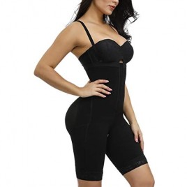 MASS21 Womens Shapewear Butt Lifter Body Shaper Tummy Control Bodysuit Postpartum Faja Thigh Slimmer