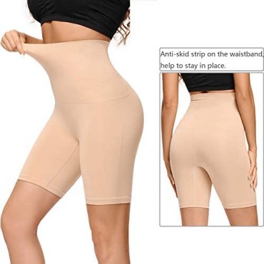 Shapewear Shorts for Women Thigh Slimmer Body Shaper Slip Shorts Under Dress Tummy Control Panties