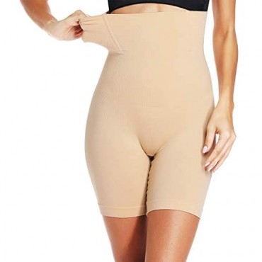 Shapewear Shorts for Women Thigh Slimmer Slip Shorts Under Dress Tummy Control Panties Body Shaper