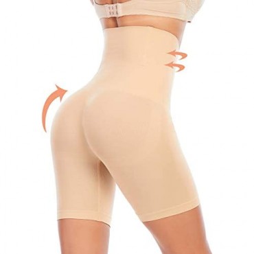 Shapewear Shorts for Women Tummy Control Body Shaper Panties Thigh Slimmer High Waisted Slip Shorts Under Dresses