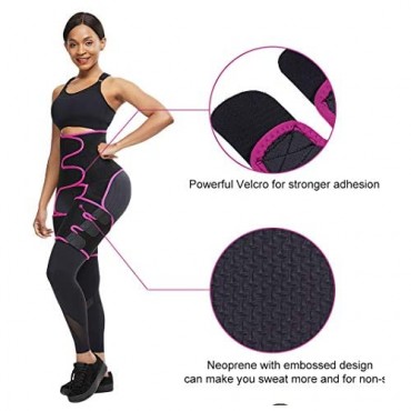 VISECO High Waist Trainer for Women Waist Butt Lifter Shapewear Weight Loss Weight
