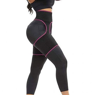 YAJIANMEI Waist Trainer Thigh Trimmer for Women Workout Fitness High Waist Neoprene Butt Lifter Shapewear Belt
