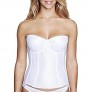 Dominique womens Full Length Bridal Bra With Garters