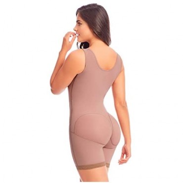 DPRADA Fajas 11215 Full Body Shaper Post Surgery Abdomen Compression Garment with Bra