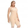 EESIM Women's Plus Size Full Body Shaper Open-Bust Slimmer Seamless Tummy Control Shapewear Bodysuit