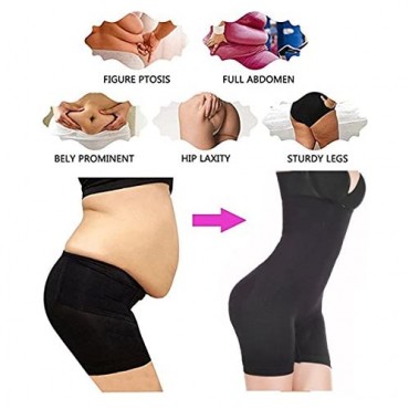 FUT Women Butt Lifter Shapewear Tummy Control Thong Panty High Waist Cincher Trainer Body Shaper
