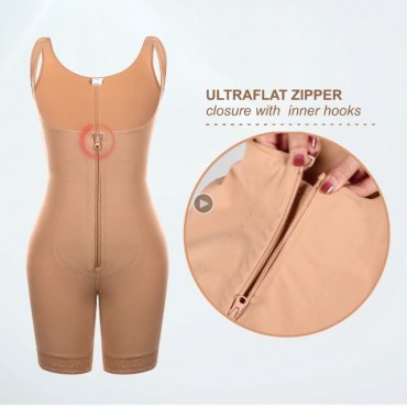 Lover-Beauty Seamless Body Shaper Compression Faja Butt Lifter Tummy Control Shapewear Waist Trainer