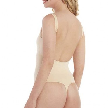 MAGIC Bodyfashion Body Shaper For Women Tummy Waist Control Open Back Bodysuit Thong