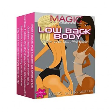 MAGIC Bodyfashion Body Shaper For Women Tummy Waist Control Open Back Bodysuit Thong