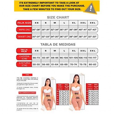 MARIAE FQ100 Full Body Shaper Postpartum Girdle for Women | Fajas Colombianas Postparto para Mujer