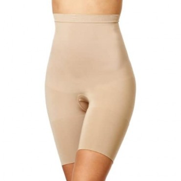 Spanx Slim Cognito Midthigh Nude Bodysuit