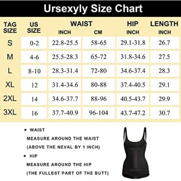 Ursexyly Women Waist Trainer Bodysuit Tummy Control Full Body Shaper Slim Cincher Open Bust Shapewear