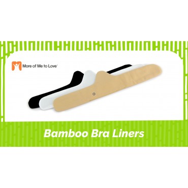 Bamboo & Cotton Bra Liner (3-pk) No Discomfort XXL