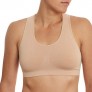 DANISH ENDURANCE Seamless Bamboo Bra for Women  1 Pack Comfortable Yoga Wire-Free Bra with Removable Pads