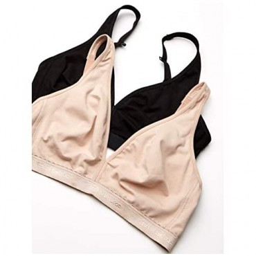 Fruit of the Loom Women's Light Lined Wirefree Bra 2 Pack