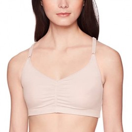 Hanes Women's ComfortBlend Soft T-Shirt Wirefree Pullover Bra MHG541