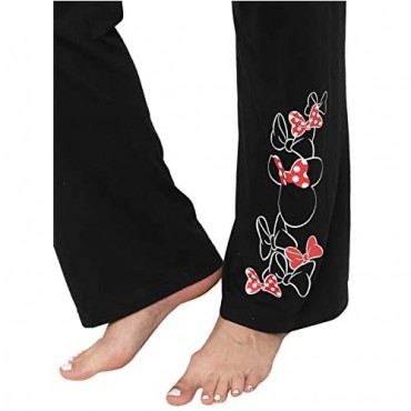 Disney Womens Lounge Pants Minnie Mouse Pajama Bottoms