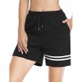 Doaraha Women's Summer Casual Athletic Shorts Drawstring Loungewear Pants Elastic Comfy Pajama Shorts with Pockets