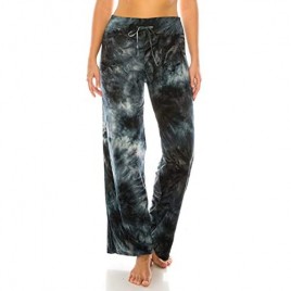 Leggings Depot Women's Popular Comfortable Casual Solid and Print Pajama Lounge Pants BAT3TD