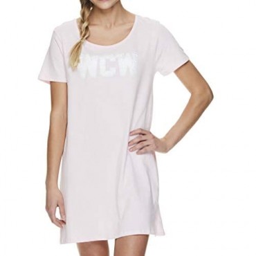 Sleep & Co. Womens Nightgown Printed Pajama Lounge Nightshirt S-3X Plus