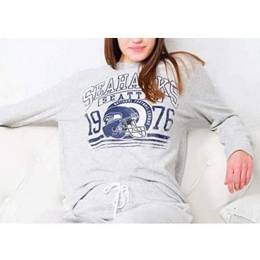 Ultra Game NFL Kansas City Chiefs Womenss Sleepwear Pajama Sleep Lounge Shirt Loungewear