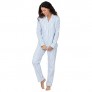 Addison Meadow Women Pajamas Set - Women's Pajamas  Flannel Button-Front