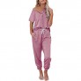 AUTOMET Womens Loungewear Sets 2 Piece Lounge Sets for Women Sweatsuits Pajamas Sets with Jogger Sweatpants Sets