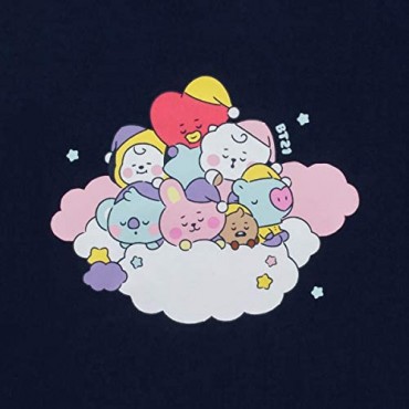 BT21 Baby Collection Character Pajama Set Loungewear Sleepwear for Women and Girls