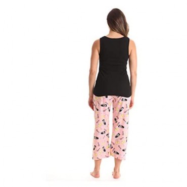 Just Love 100% Cotton Capri Sets Women Sleepwear Womans Pajamas Pjs