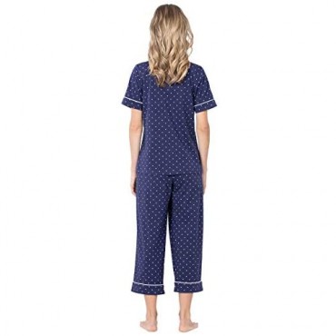 PajamaGram Womens Pajama Sets Cotton - Pajamas for Women