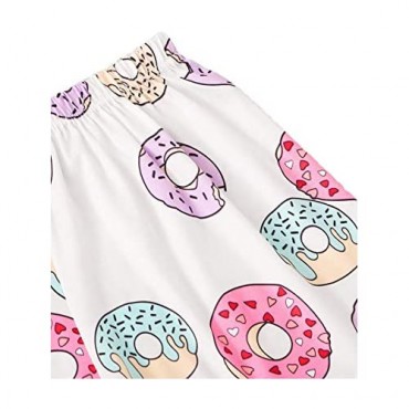 SheIn Women's Cute Cartoon Print Cami Top and Shorts Pajama Set