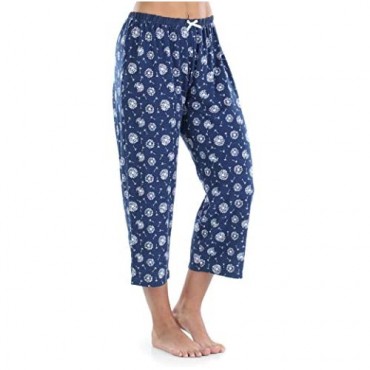 Sleepyheads Women's Sleepwear Jersey Lightweight Capri Pajama Set