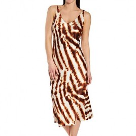 N Natori Women's Ethereal Tiger Satin Gown