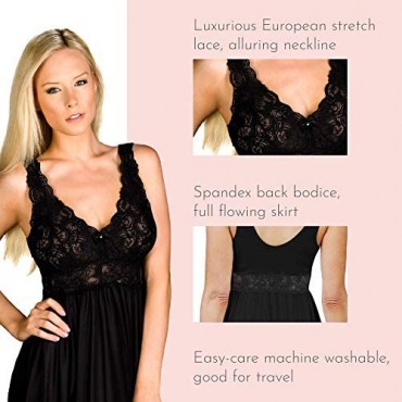 Shadowline Classy Nightgowns for Women Elegant Women's Sleepwear