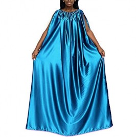 Yoni Steam Gown (Peacock Blue) Bath Robe full body covering soft and sleek fabric eco-friendly