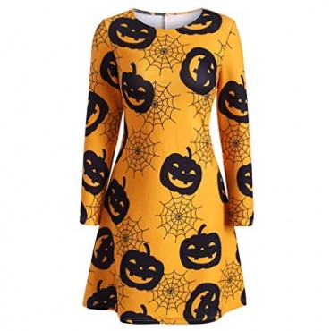 Jaaytct Halloween Dress Yellow
