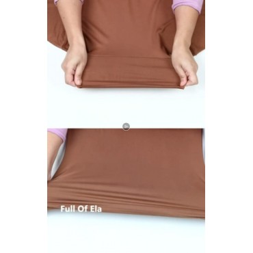 Femdouce Womens Turtleneck Long Sleeve Shirt Lightweight Slim Pullover Basic Undershirts Active Turtle Neck T-Shirts 2 Pack