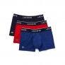 Lacoste Men's Casual Classic 3 Pack Cotton Stretch Trunks