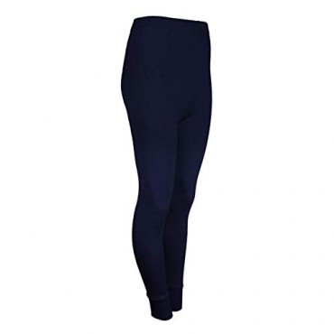 Andrew Scott Men's 3 Pack Premium Cotton Base Layer Long Thermal Underwear Pants