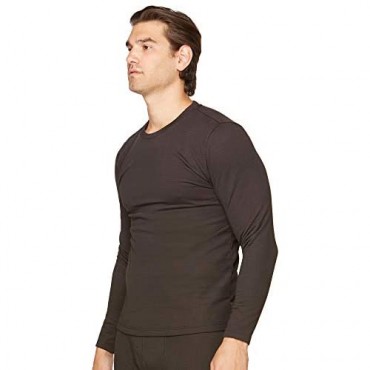 Colossum Outdoors Men’s Multi Level Base Layer Cold Weather Long Sleeve Thermal Top (Medium Level 4- Heavy Weight) Black