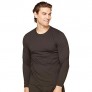 Colossum Outdoors Men’s Multi Level Base Layer Cold Weather Long Sleeve Thermal Top (XXX-Large  Level 3- Mid Weight) Black