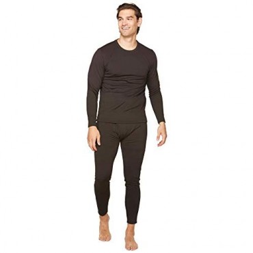 Colossum Outdoors Men’s Multi Level Base Layer Cold Weather Thermal Bottoms (Medium Level 3- Mid Weight) Black