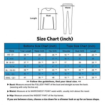 MANCYFIT Mens Thermal Underwear Seamless Long Johns Set Fleece Lined Base Layer with Long Sleeve