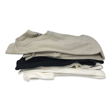Men's 3 Pack 100% Cotton Fleece Lined Base Layer Thermal Underwear 2 Piece Set
