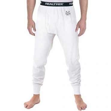 Realtree Men's Heavyweight Cotton Thermal Underwear Pant/Bottom