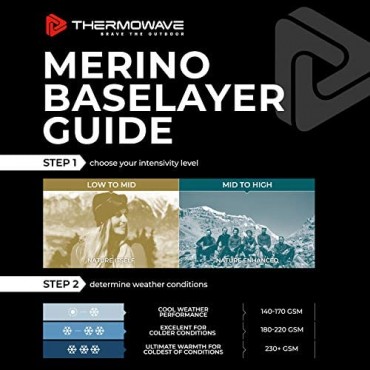 Thermowave Merino Warm Active Men’s Base Layer Long John Pants 160GSM