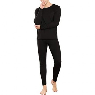 YIMANIE Men's Thermal Underwear Set Long Johns Ultra Soft Top and Bottom