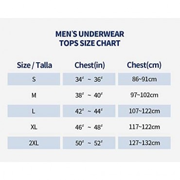 AORGSVI Men's Tank Tops Undershirts 3-Pack Crew Neck Modal Comfort Soft Multipack A-Shirt